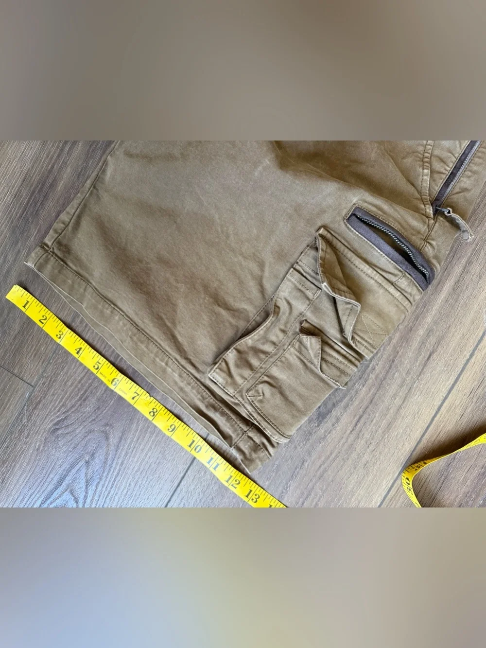 Orvis Cargo Shorts Utilitary Military Fishing Outdoors 2LM0 Tan Brown Men's 36